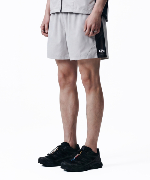 UNITY SHELL SHORTS-[GRAY]