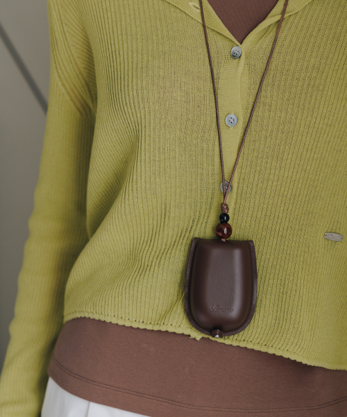 Plier Leather Keyring Necklace_2colors