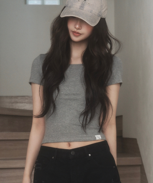 Softie 1/2 t-shirt - GRAY