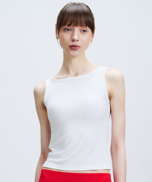 에르고핏 모달골지 보트넥탑 (브라일체형)