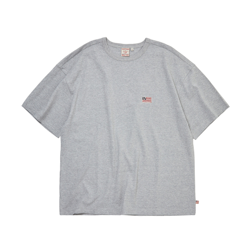 SMALL OLD GLORY T-SHIRT_MELANGE GREY