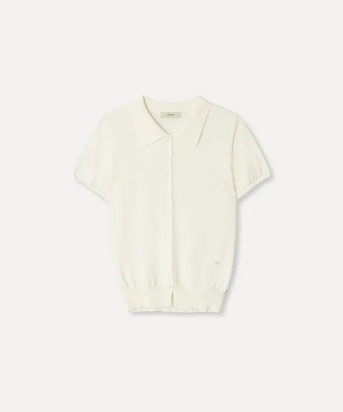 COLLAR HALF KNIT (IVORY)