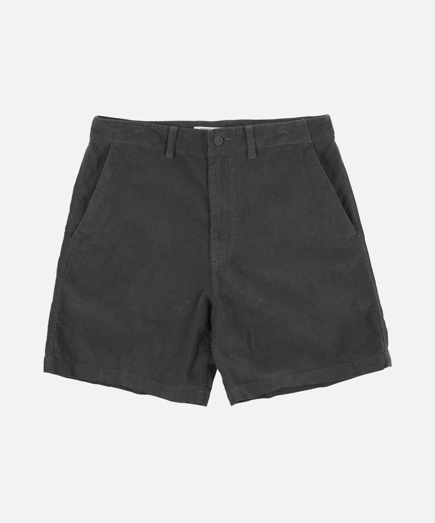 CORDUROY COMFORT SHORTS _ CHARCOAL