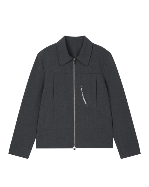Slit Blouson