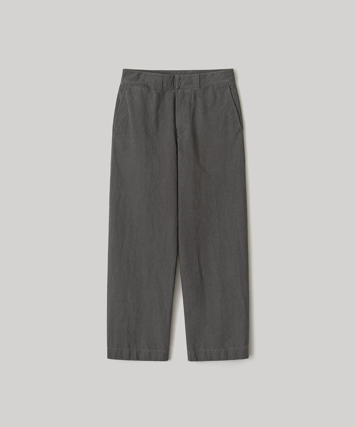 French Officer Pants (Charcoal)