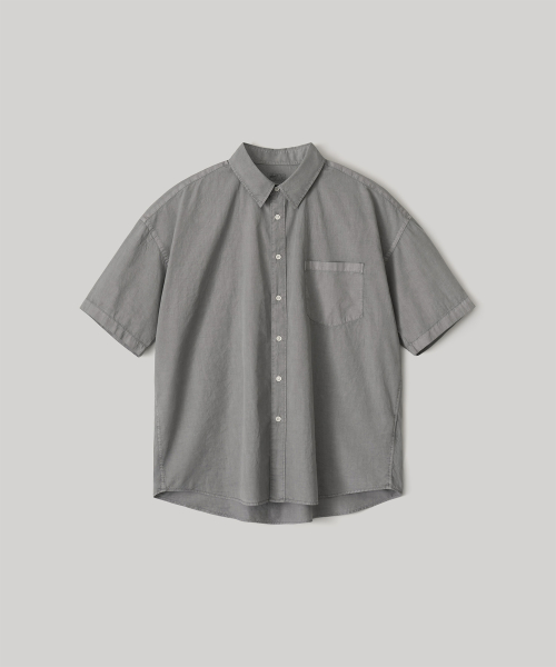 Huge Garment Shirt (Faded Gray)