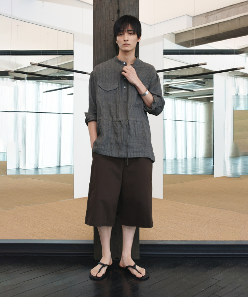 Linen Smock - Brown