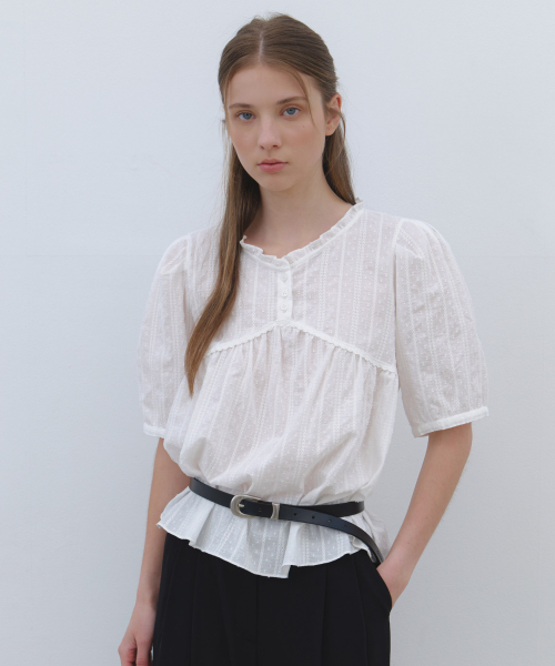 Pure Volume Blouse - white