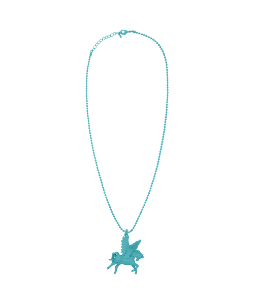 SY HORSE NECKLACE(SKY BLUE)