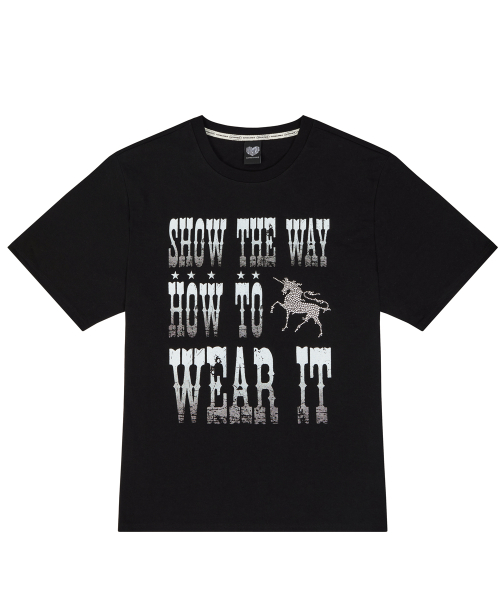 SY SHOW THE WAY TEE(BLACK)