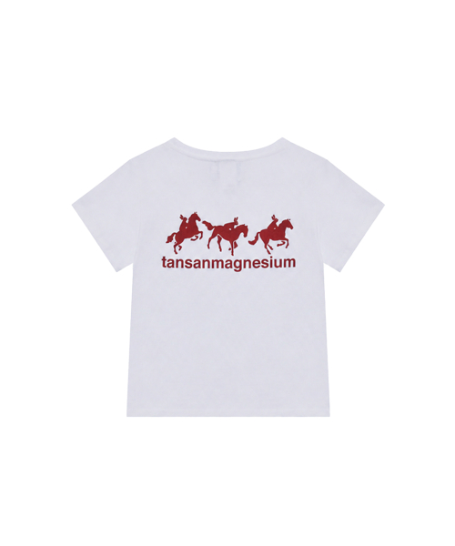 Футболка Horse Rabbit (White/Red)