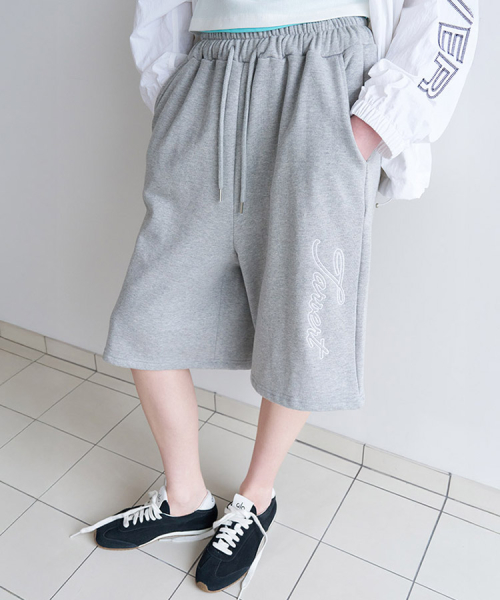 Washed Bermuda шорты - Gray