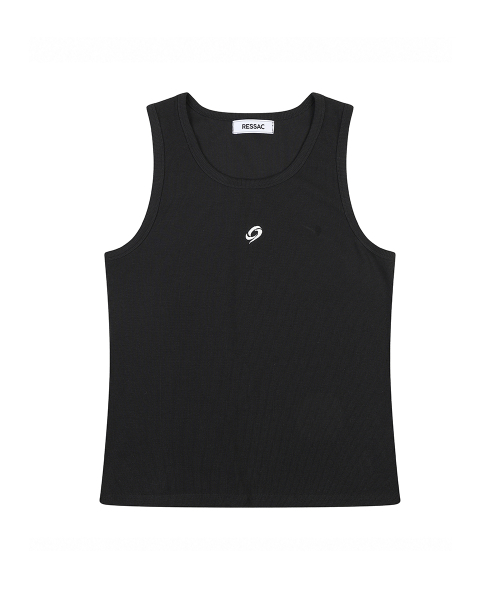 Flow Cotton рибана майка Black