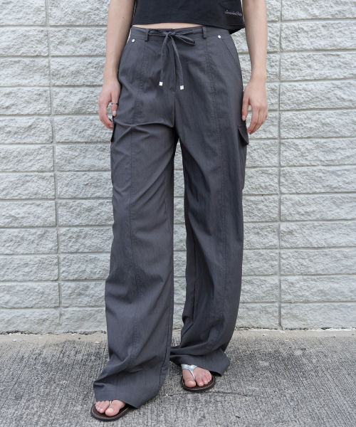 Fade Line Cargo брюки - Charcoal