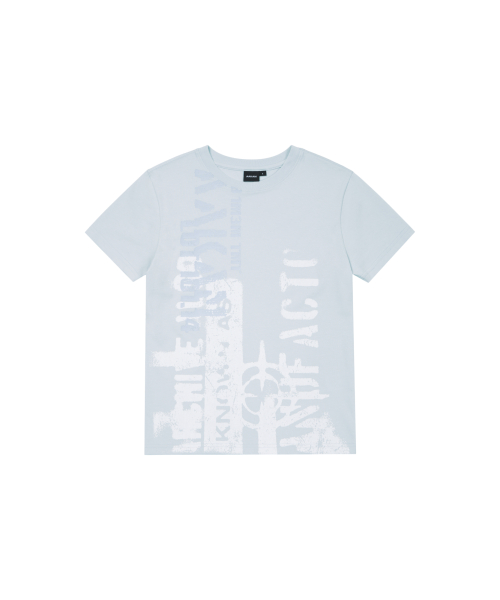 Aim Lettering Half Top (Sky Blue)