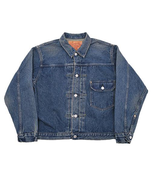 TYPE1 PLEATED FRONT DENIM BLOUSE - 2 YEAR WASH