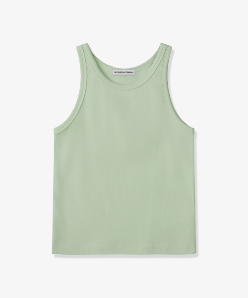 Slim Rib хлопковый Sleeveless (Mint)