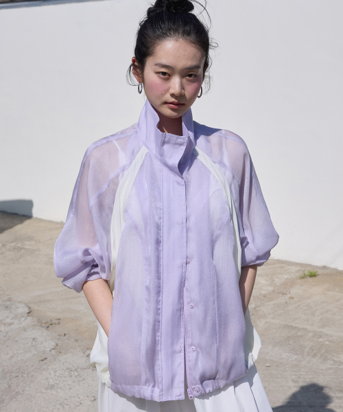 Airy прозрачная ветровка Lavender