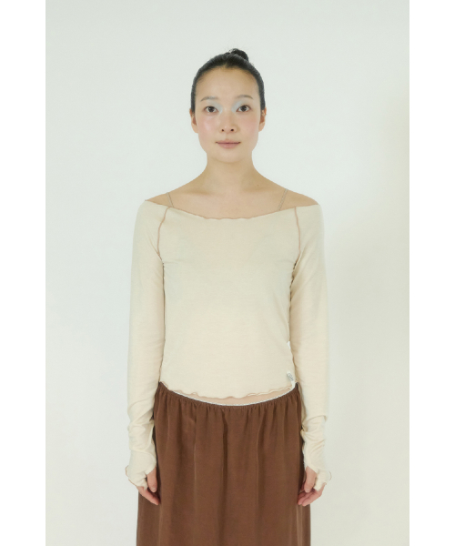 Ballet Off Warmer футболка _ Ivory