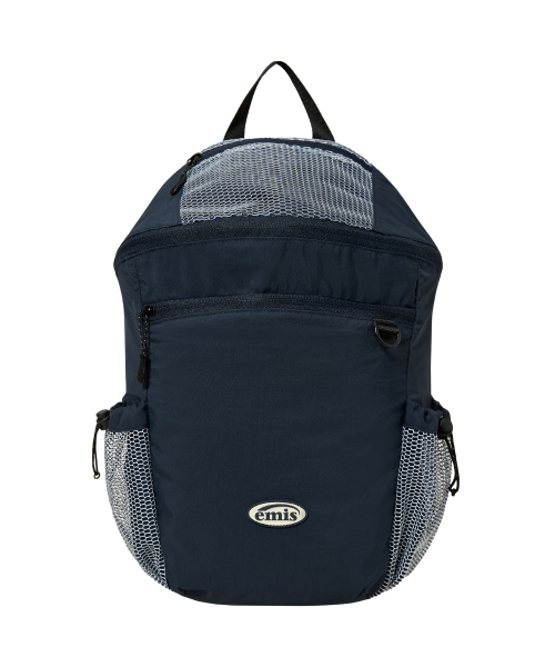 MESH NYLON BACKPACK-NAVY