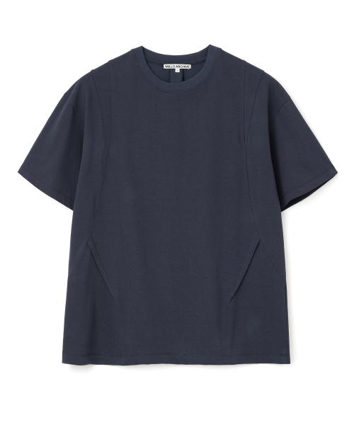 Футболка Dainty с фигурным вырезом [Navy]