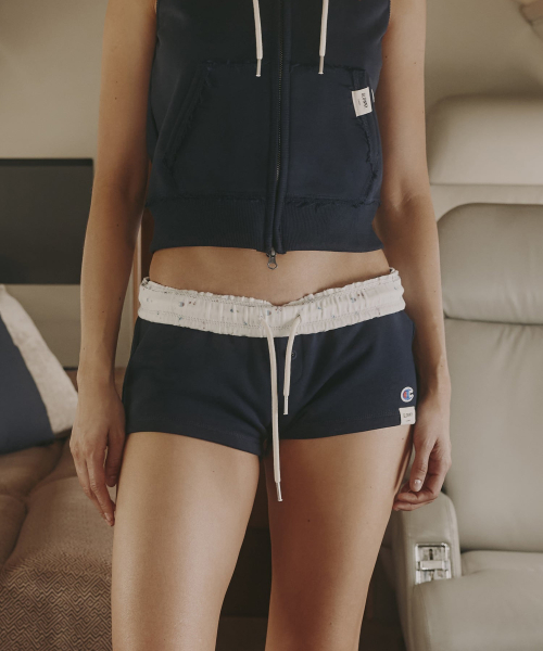 Свитшот-мини-шорты Champion X Glowny, Navy