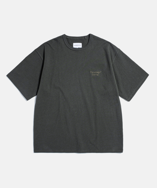 Minimal Logo Heavyweight Tee Vintage Black
