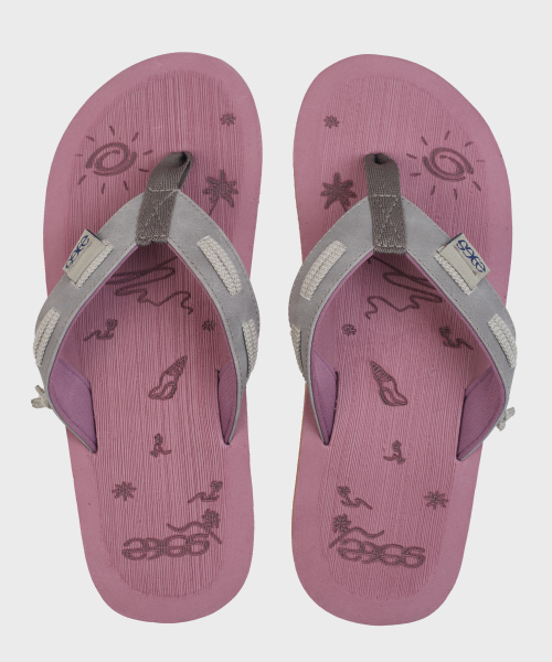 FEROA Flip Flops - Dusty Pink