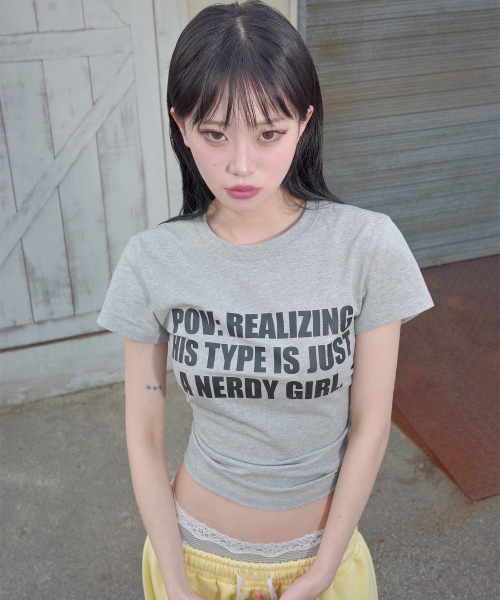 KIMS Voix Pov Logo Tee Grey