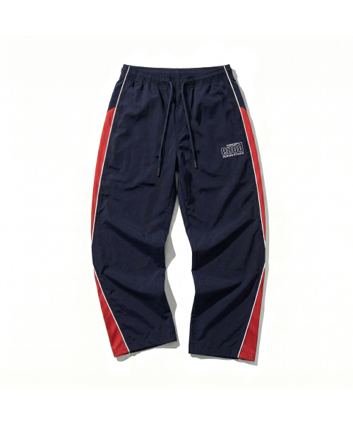 COLOR-BLOCK TRACK PANT NAVY