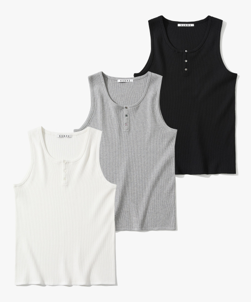 Cool Cotton хенли-майка - 3COLOR