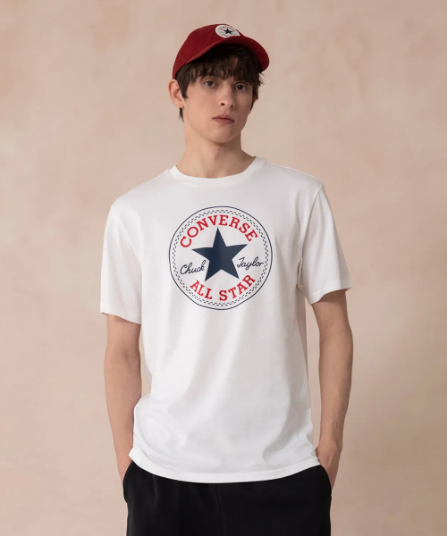 Футболка All Star Patch Standard Fit White MCH737-001