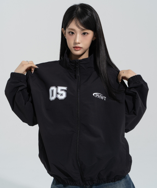 [PHASE_5] NUMBERING WINDBREAKER _BLACK / 8802026-JK02