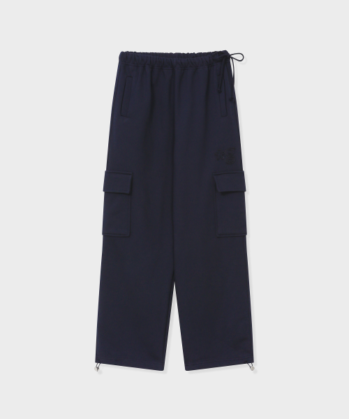 CARGO SWEATPANTS (NAVY)