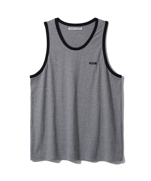 Simple Stripe Sleeveless (grey)