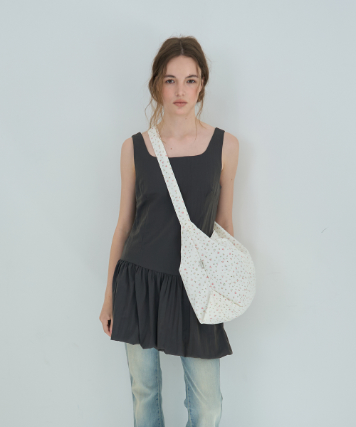 벵디 Momo Eco Bag_Flower White
