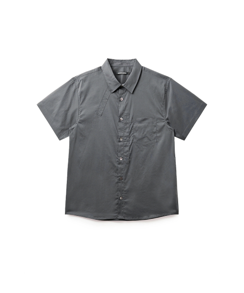 Plaket Shirt Charcoal