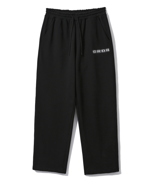 Straight Fit Sweatpants (black)
