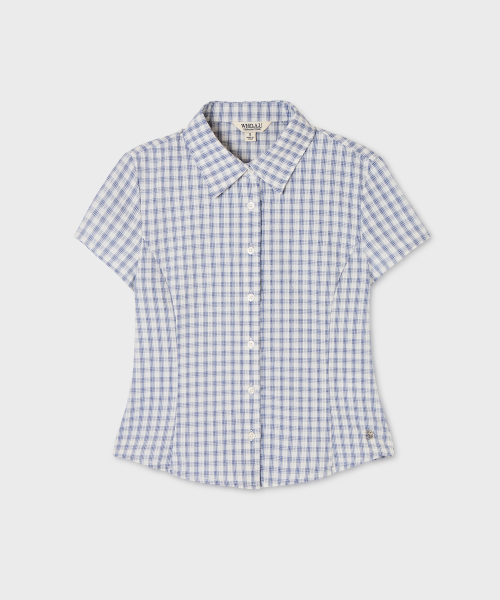 Slim-fit Check Shirts (F) / WHYCG2561F