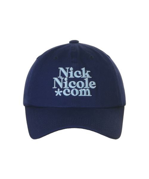 NN DOTCOM SIGNATURE BALL CAP_NAVY SKY BLUE