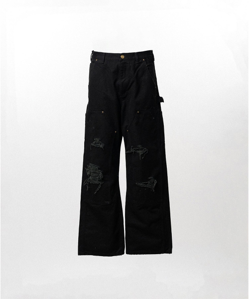 BORO Duck Painter Pants - BLACK