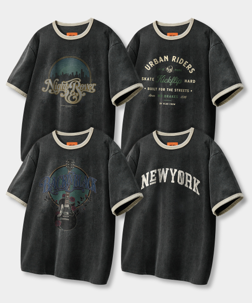 VTG PIGMENT ARTWORK RINGER T-SHIRT_TYPE 4