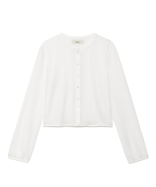[YOON SOAP X DEINET] LACE CARDIGAN IN WHITE