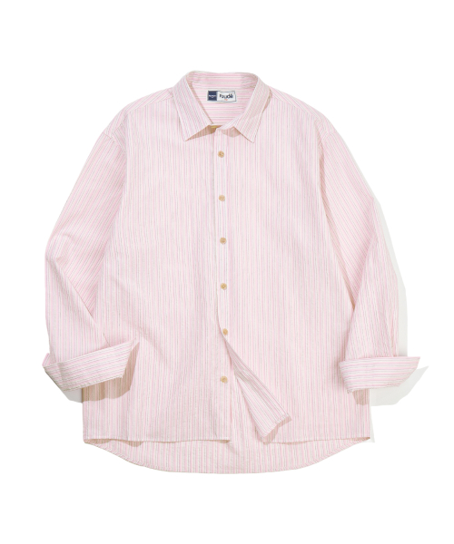 Рубашка в полоску Powder Soft Pink