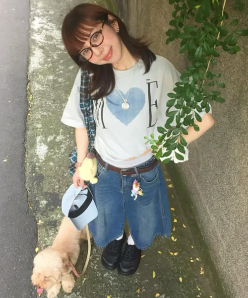 MTTIRÉ MÉ VINTAGEHEART OVERSIZED T-SHIRT MUSINSA公式 | MTTIRÉ MÉ VINTAGE HEART OVERSIZED T-SHIRT / LIGHT GRAY