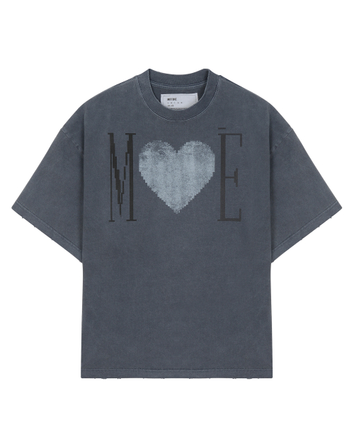 MTTIRÉ MÉ VINTAGEHEART OVERSIZED T-SHIRT MUSINSA | MTTIRÉ MÉ VINTAGE HEART OVERSIZED T-SHIRT / NAVY