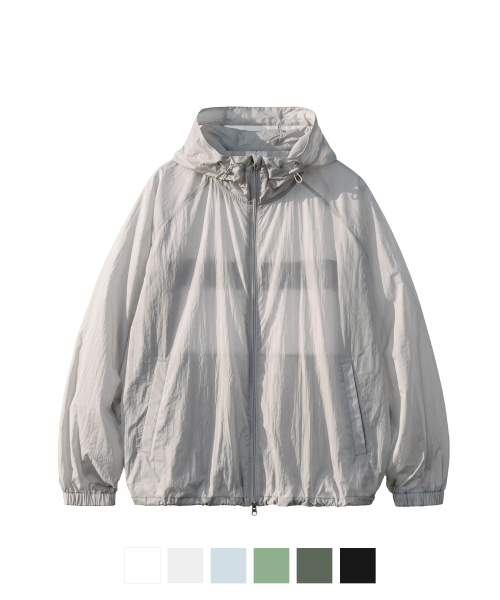 Легкая прозрачная куртка Light Grey ISOT2684