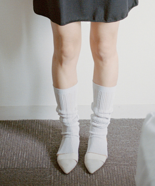 SUN PROTECTING ANKLE SOCKS IN MIXED COTTON (2COLORS)
