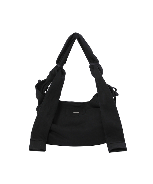Hannah sweat shirt cross bag BLACK