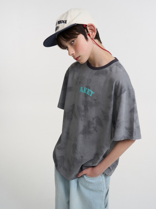 에이마켓(A-MARKET) WATER-PRINT AKET T-SHIRT_CHARCOAL - 사이즈 & 후기 | 무신사